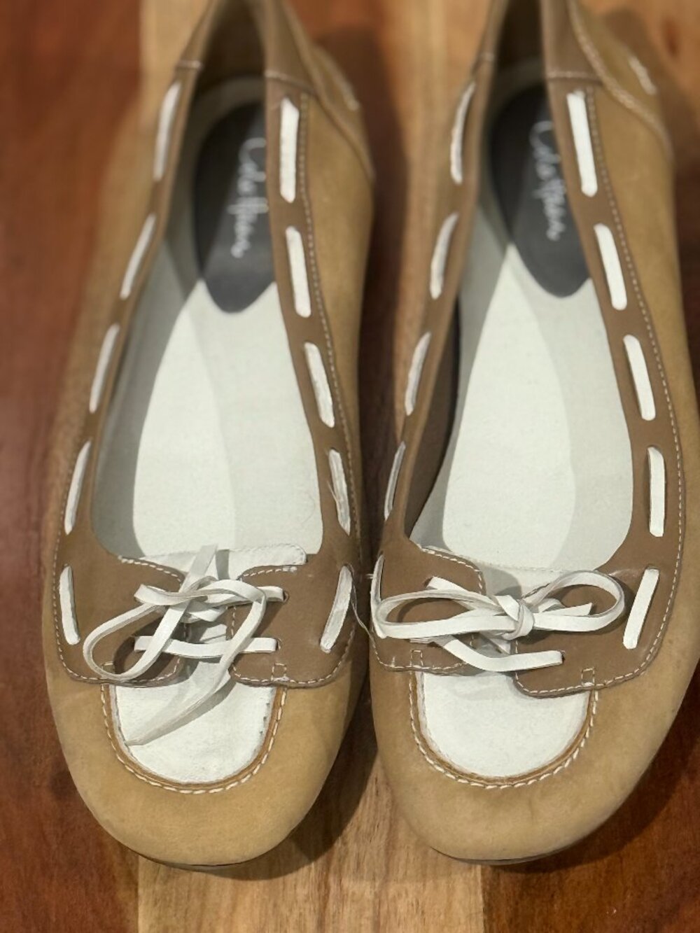 Cole Haan Nike Air Gabi Boat Shoes / Ballet Flats - Size 10